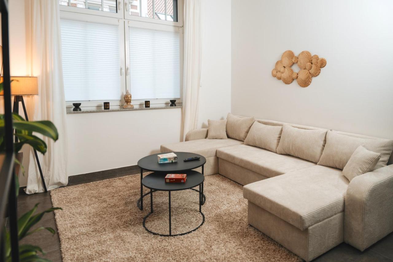 Aur Design Modern Boho X Premium Queensize Fussbodenheizung Kaffee Netflix Business&Familie Magdeburg Exteriör bild