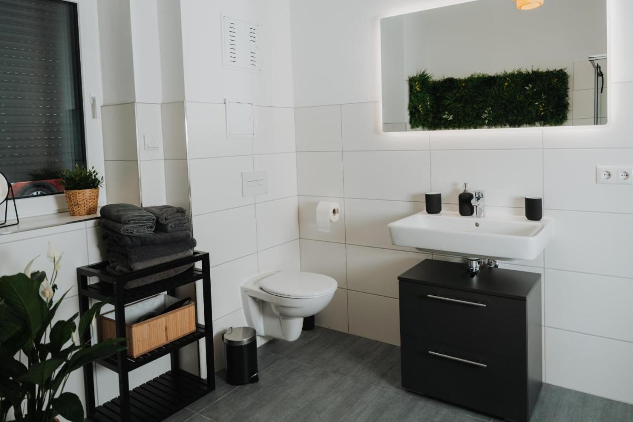 Aur Design Modern Boho X Premium Queensize Fussbodenheizung Kaffee Netflix Business&Familie Magdeburg Exteriör bild