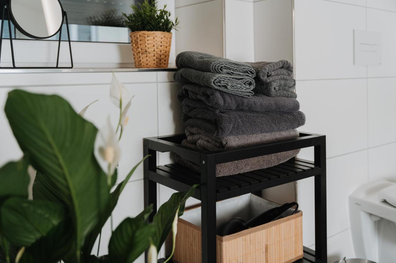 Aur Design Modern Boho X Premium Queensize Fussbodenheizung Kaffee Netflix Business&Familie Magdeburg Exteriör bild